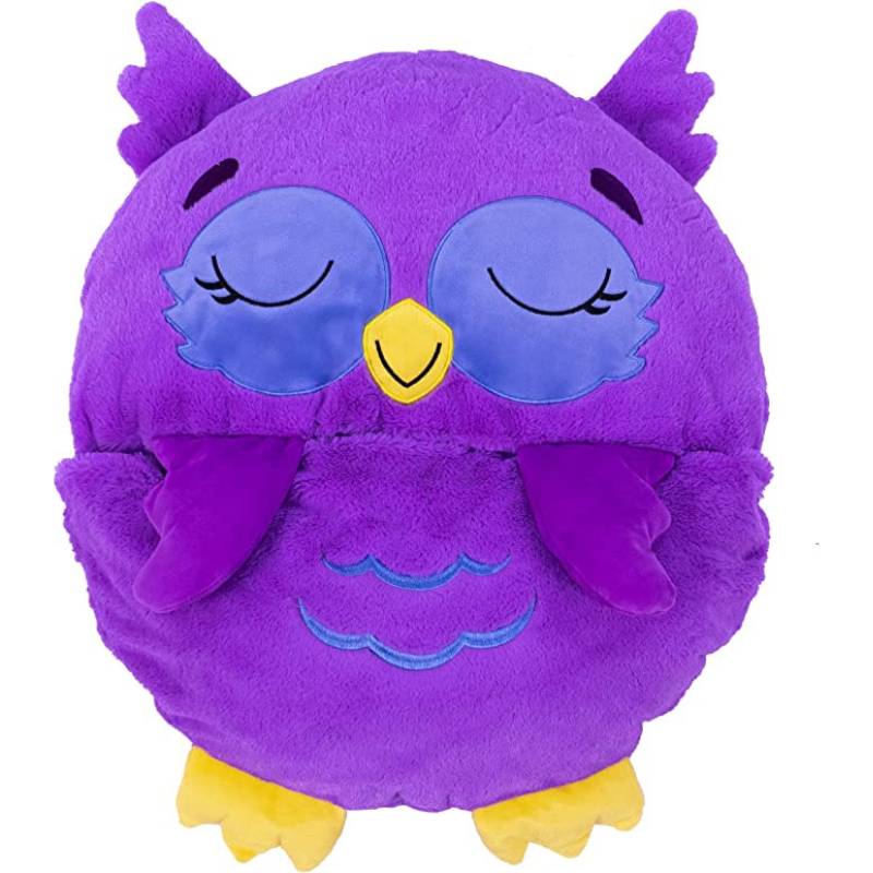 All Season Cute Pillow & Sleepy Sack | Portable and Foldable, Lightweight Sleepy Slack - Octopus Mood Toy