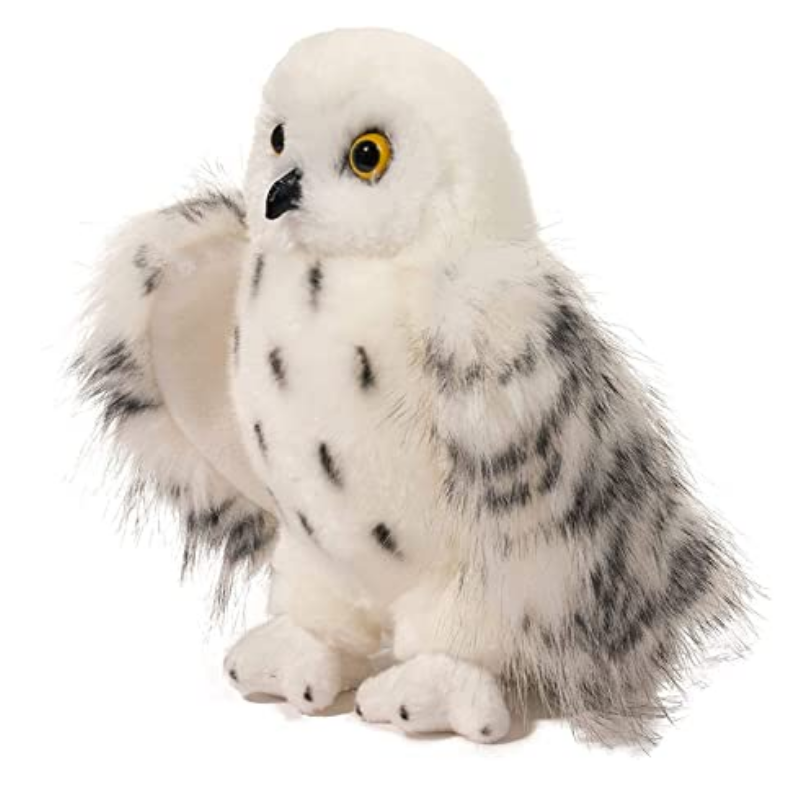 Hedwig Wizard Snowy Owl Plush Stuffed Animal-Octopus Mood Toy
