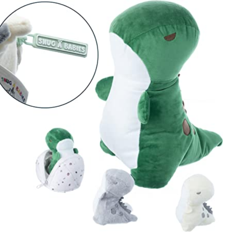 T-Rex Snuggable Mommy Dinosaur Set Of 5 Gift For Children-Octopus Mood Toy