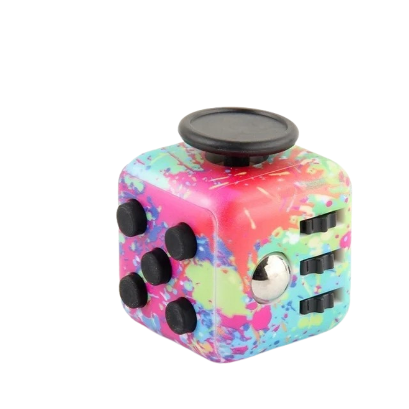 Multi Function Fidget Activity Cube - Octopus Mood Toy