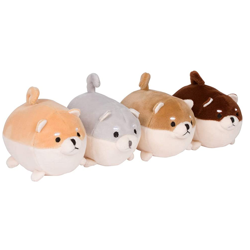 Shiba Inu Snuggable Mommy Puppy Set Of 5 Gift For Children - Octopus Mood Toy