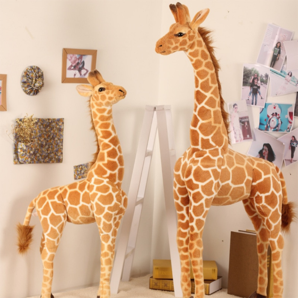 Cute Large Realistic Giraffe Plushie Toy-Octopus Mood Toy