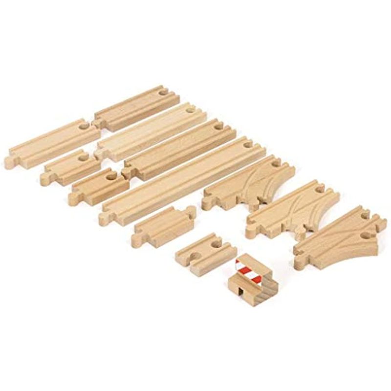 Wooden Train Track Pack - Octopus Mood Toy