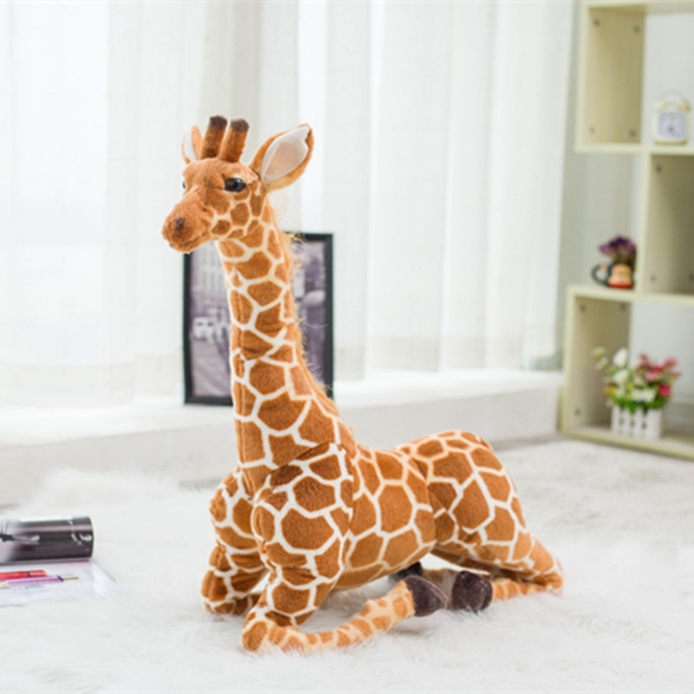 Cute Large Realistic Giraffe Plushie Toy-Octopus Mood Toy