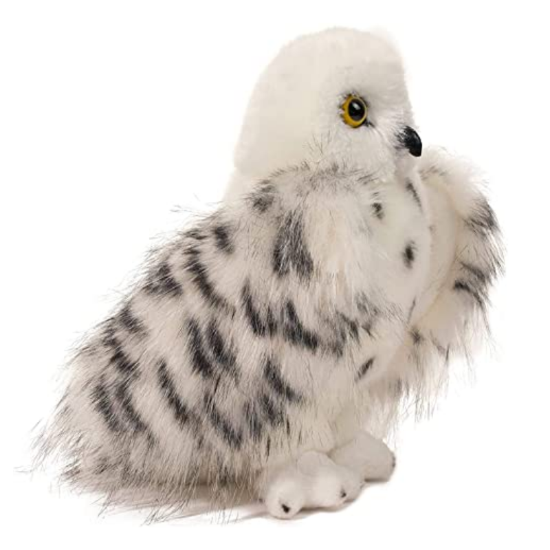 Hedwig Wizard Snowy Owl Plush Stuffed Animal-Octopus Mood Toy