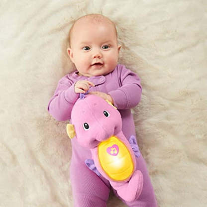 Soothe & Glow Seahorse Plush Toy-Octopus Mood Toy
