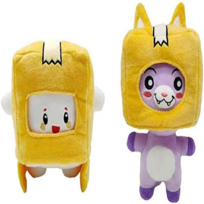 Foxy And Boxy Soft Fluffy Toys For Kids - Octopus Mood Toy