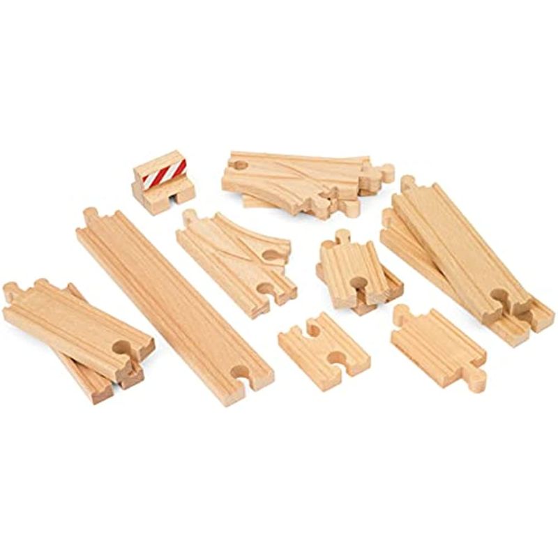 Wooden Train Track Pack-Octopus Mood Toy
