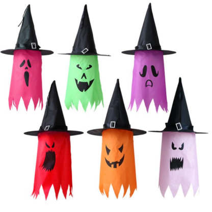 Halloween Hat Decoration Spooky Ghost LED Toy - Octopus Mood Toy