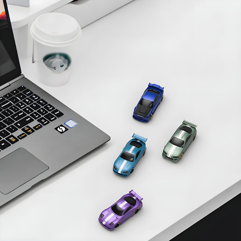 Mini Drift Car RC Model With LED Lights - Octopus Mood Toy