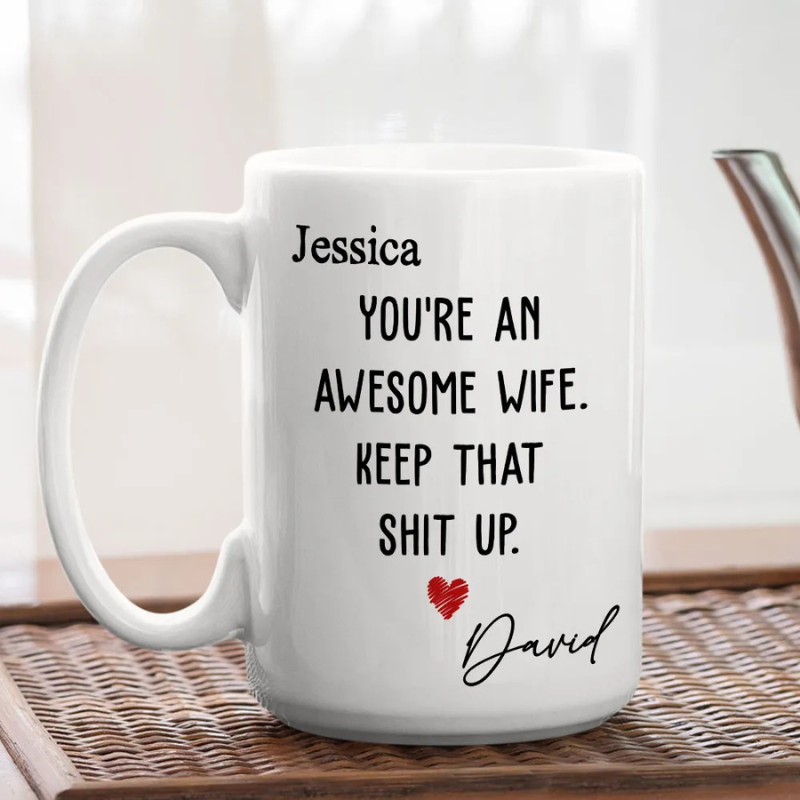 Personalized Name Mug With Message - Octopus Mood Toy