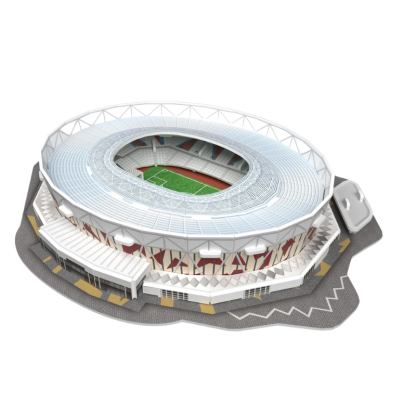 3D Soccer Stadium Puzzle Set - Octopus Mood Toy