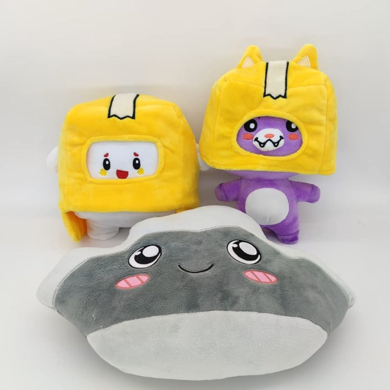 Foxy And Boxy Soft Fluffy Toys For Kids-Octopus Mood Toy