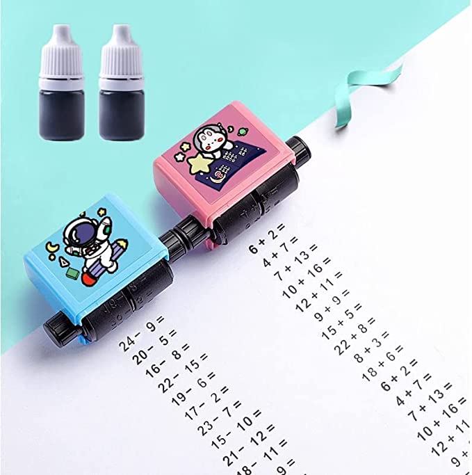 Digital Smart Math Roller | Student Math Practice Toys - Octopus Mood Toy