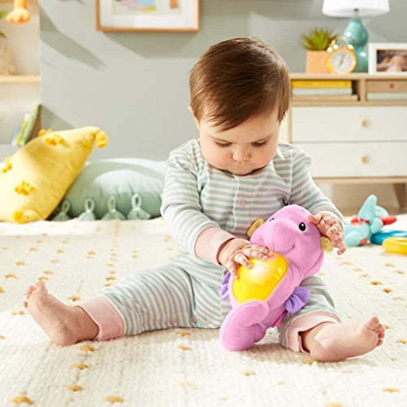 Soothe & Glow Seahorse Plush Toy-Octopus Mood Toy