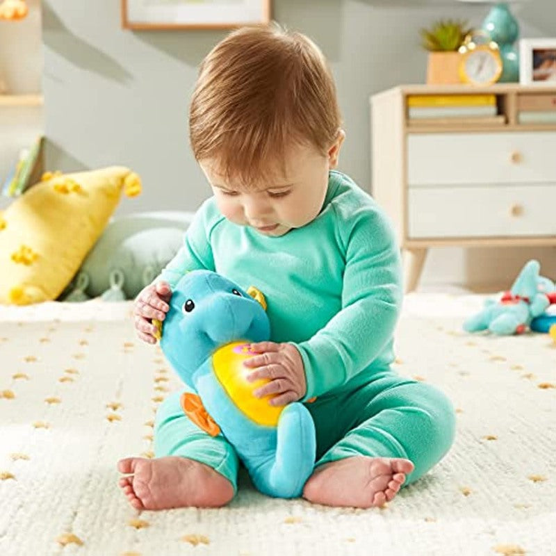 Soothe & Glow Seahorse Plush Toy-Octopus Mood Toy