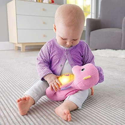 Soothe & Glow Seahorse Plush Toy-Octopus Mood Toy
