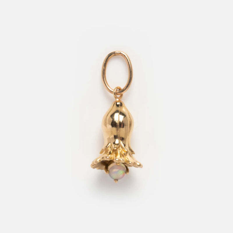 Floral Birth Flower Pendant-Octopus Mood Toy