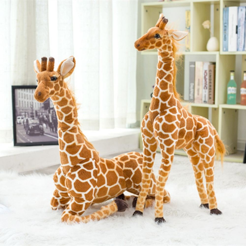 Cute Large Realistic Giraffe Plushie Toy-Octopus Mood Toy