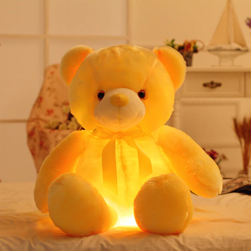 Colorful Glowing Teddy Bears-Octopus Mood Toy