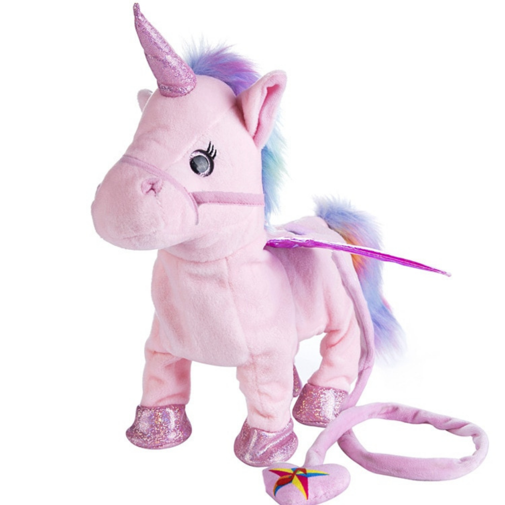 Electronic & Musical Walking Stuffed Unicorn Plushie Toys-Octopus Mood Toy