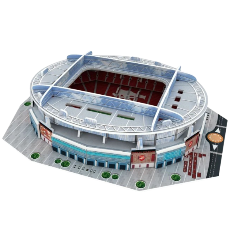 3D Soccer Stadium Puzzle Set-Octopus Mood Toy