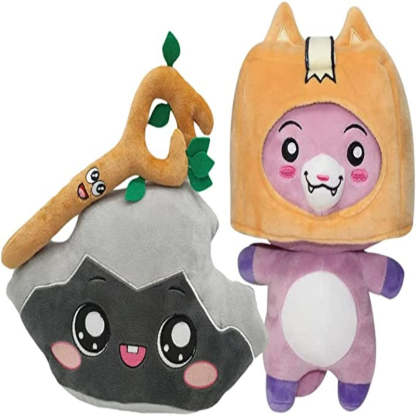 Foxy And Boxy Soft Fluffy Toys For Kids - Octopus Mood Toy
