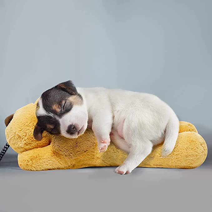 Dog Heartbeat Toy for Anxiety Relief |  Soft Plush Toy For Pets Behavioural Training | Heartbeat Toy for Cats & Dogs-Octopus Mood Toy