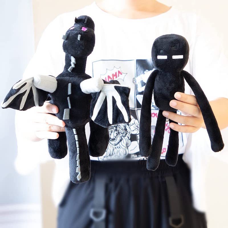 Minecraft Enderman Plush 2 Pieces Toys Set - Octopus Mood Toy