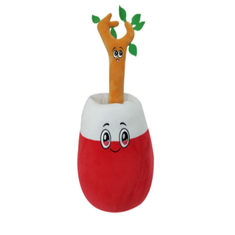 Foxy And Boxy Soft Fluffy Toys For Kids-Octopus Mood Toy