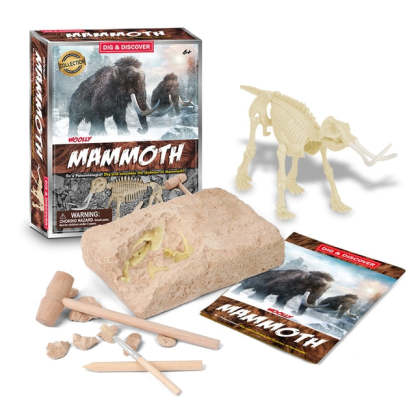 Dinosaur Digging Fossil Kit | Educational Toy For Kids | Dig Up Dinosaurs Skeleton Set - Octopus Mood Toy