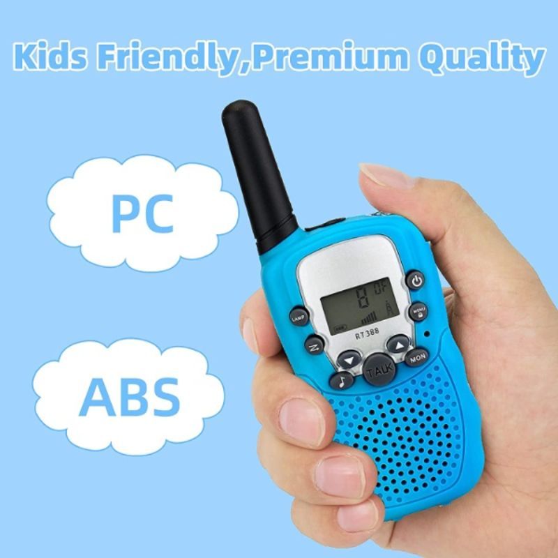 Kids Walkie-Talkie With Flashlight - Octopus Mood Toy
