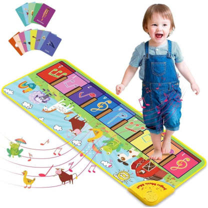 Musical Floor Piano Keyboard For Toddlers - Octopus Mood Toy
