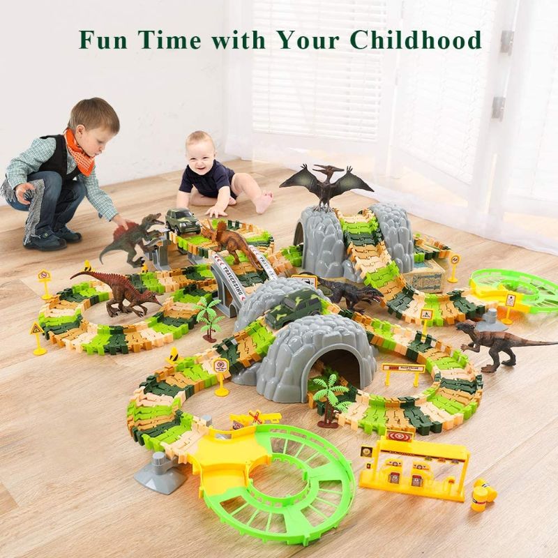 Dinosaur Toys With Activity Play Mat & Trees - Octopus Mood Toy