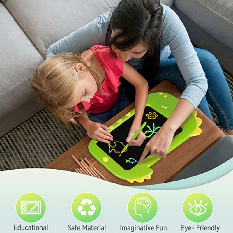LCD Colorful Electronic Writing & Drawing Board - Octopus Mood Toy