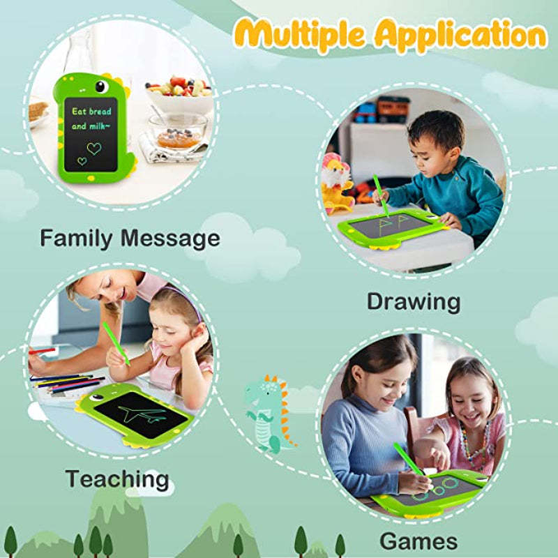 LCD Colorful Electronic Writing & Drawing Board - Octopus Mood Toy