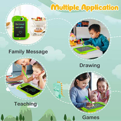 LCD Colorful Electronic Writing & Drawing Board - Octopus Mood Toy
