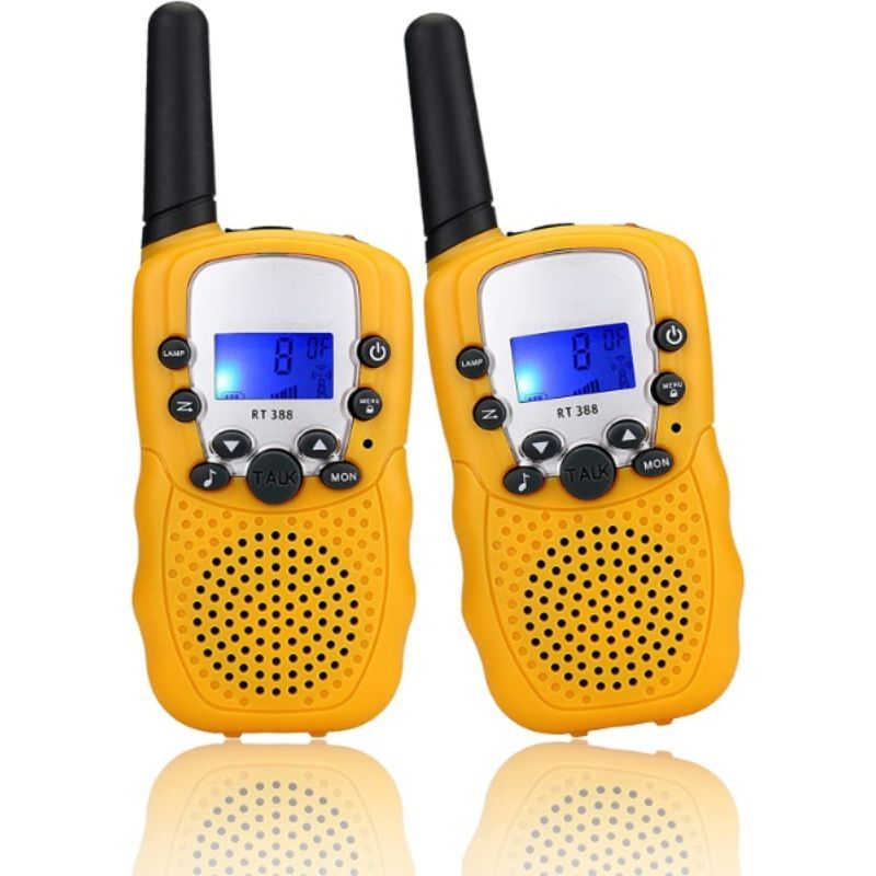 Kids Walkie-Talkie With Flashlight - Octopus Mood Toy
