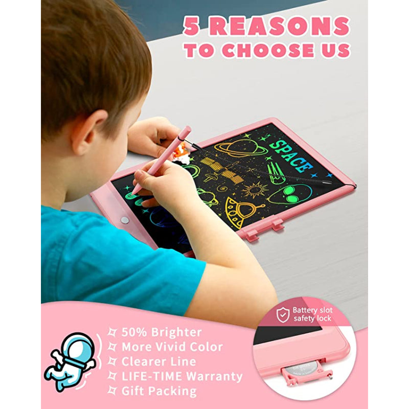 LCD Writing Tablet & Color Drawing Board For Kids-Octopus Mood Toy