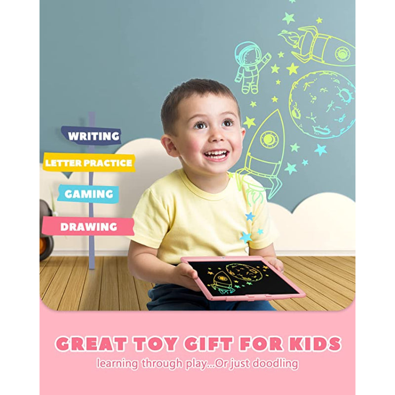 LCD Writing Tablet & Color Drawing Board For Kids-Octopus Mood Toy