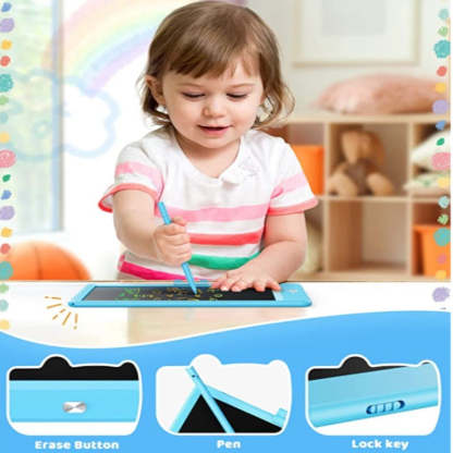 LCD Writing Tablet & Color Drawing Tablet For Kids - Octopus Mood Toy