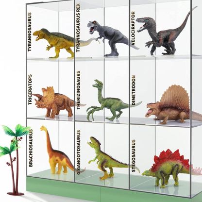 Dinosaur Toys With Activity Play Mat & Trees - Octopus Mood Toy