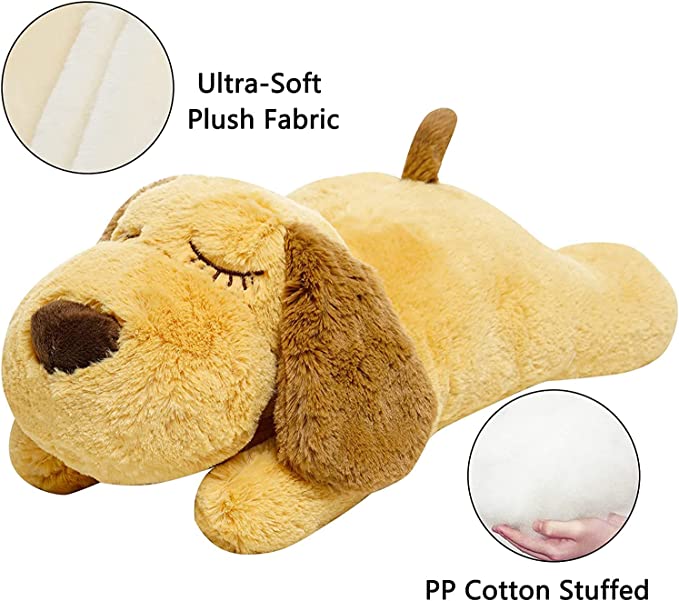 Dog Heartbeat Toy for Anxiety Relief |  Soft Plush Toy For Pets Behavioural Training | Heartbeat Toy for Cats & Dogs-Octopus Mood Toy