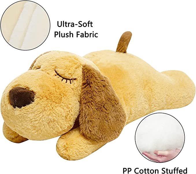 Dog Heartbeat Toy for Anxiety Relief | Soft Plush Toy For Pets Behavioural Training | Heartbeat Toy for Cats & Dogs - Octopus Mood Toy