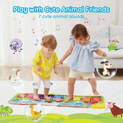 Musical Floor Piano Keyboard For Toddlers - Octopus Mood Toy