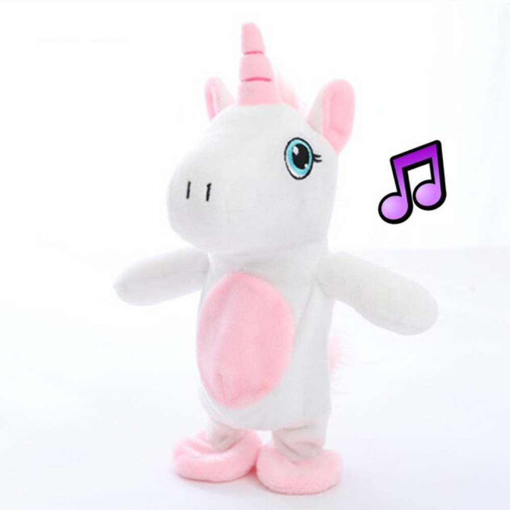Electronic & Musical Walking Stuffed Unicorn Plushie Toys-Octopus Mood Toy
