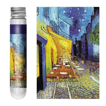 Famous Painting Mini Puzzle Set In Tube - Octopus Mood Toy