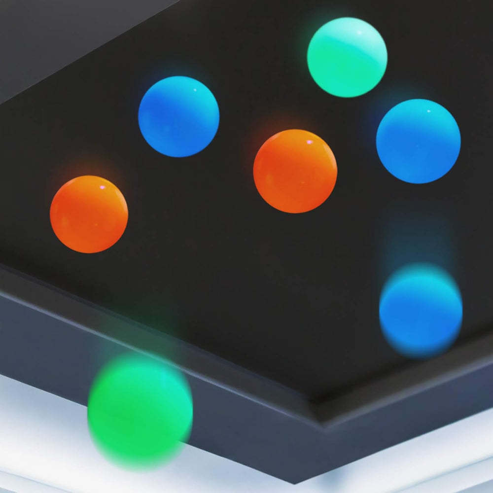 8 Pieces Glowing Sticky Balls-Octopus Mood Toy
