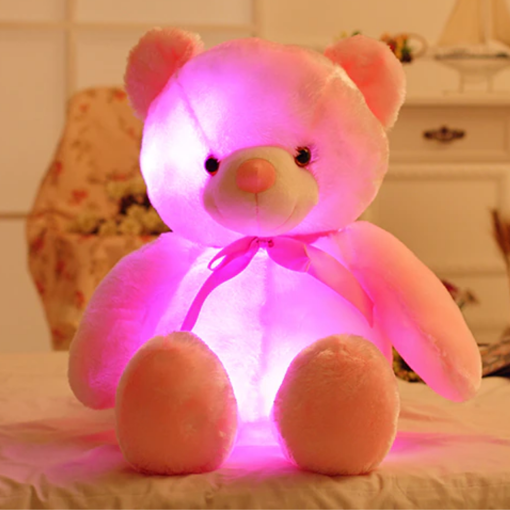 Colorful Glowing Teddy Bears-Octopus Mood Toy