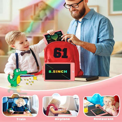 LCD Writing Tablet & Color Drawing Tablet For Kids - Octopus Mood Toy